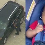 Robaron Jeep Cherokee con un bebe de meses dentro