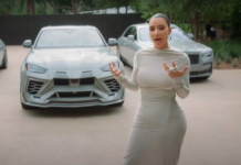 Colección de autos de Kim Kardashian valorada en 3,8 millones de dólares