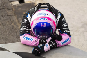 Alonso en el GP de Mexico