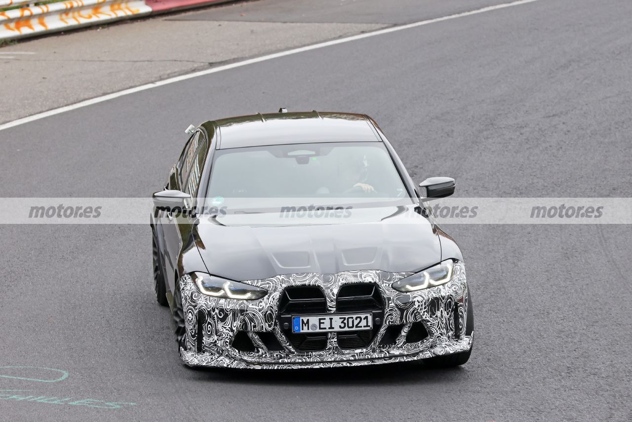2023 BMW M3 CS spied at Nurburgring