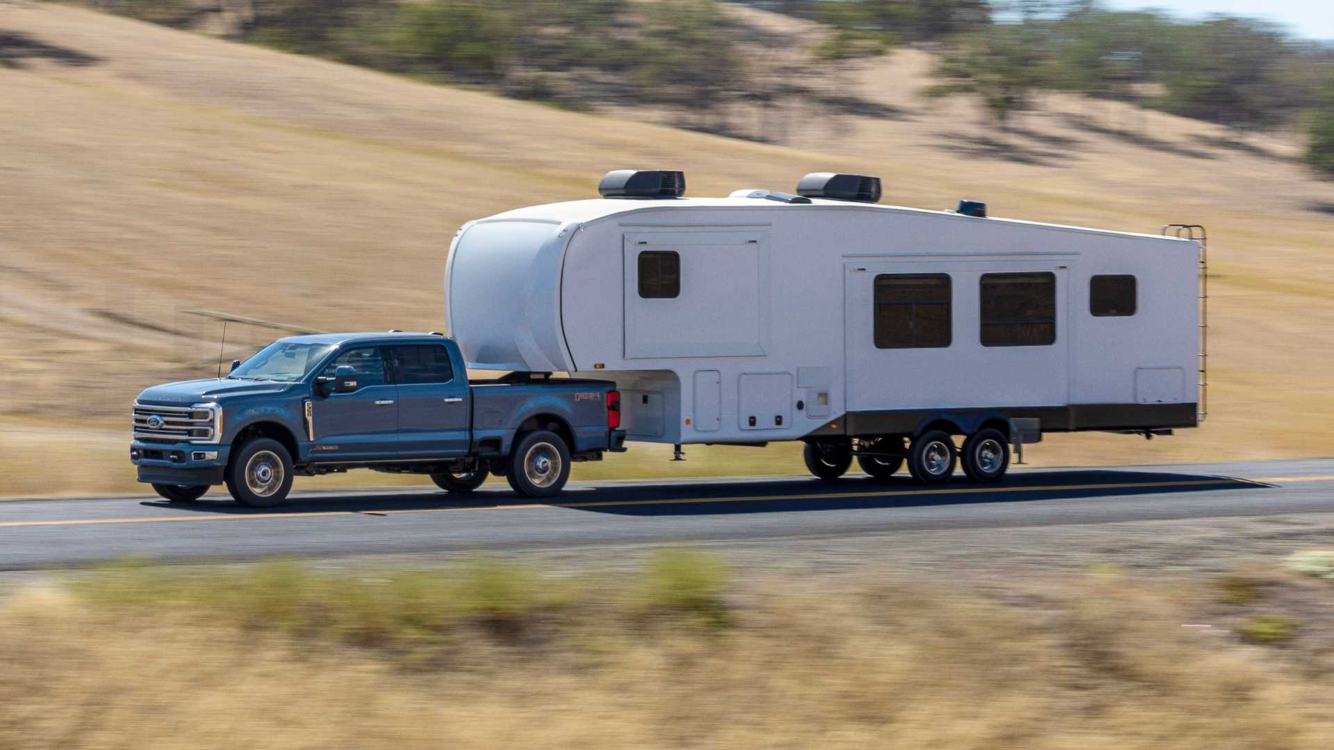 Especificaciones del Ford Super Duty 2023 con mayor capacidad de remolque