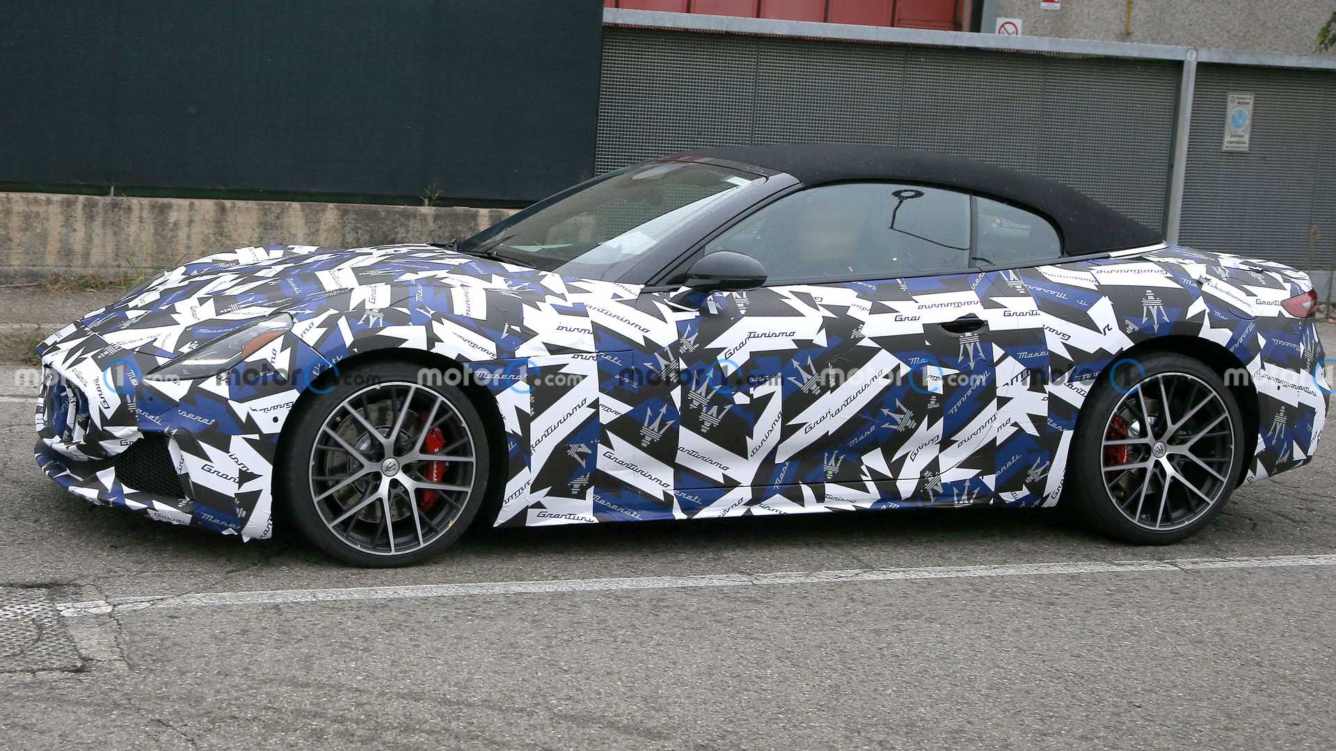 Spied the Maserati GranCabrio for the first time