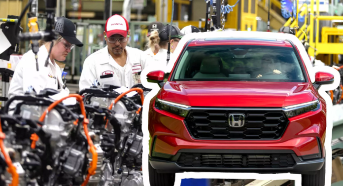 2023 Honda CR-V Hybrid Starts Production in North America