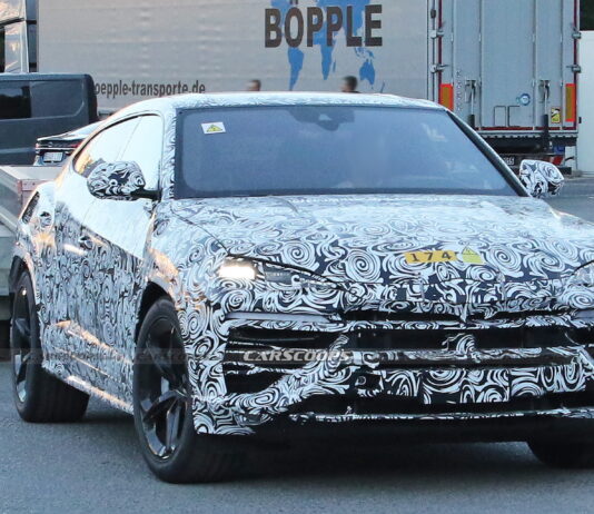 Imágenes espía del Lamborghini Urus Plug-In Hybrid