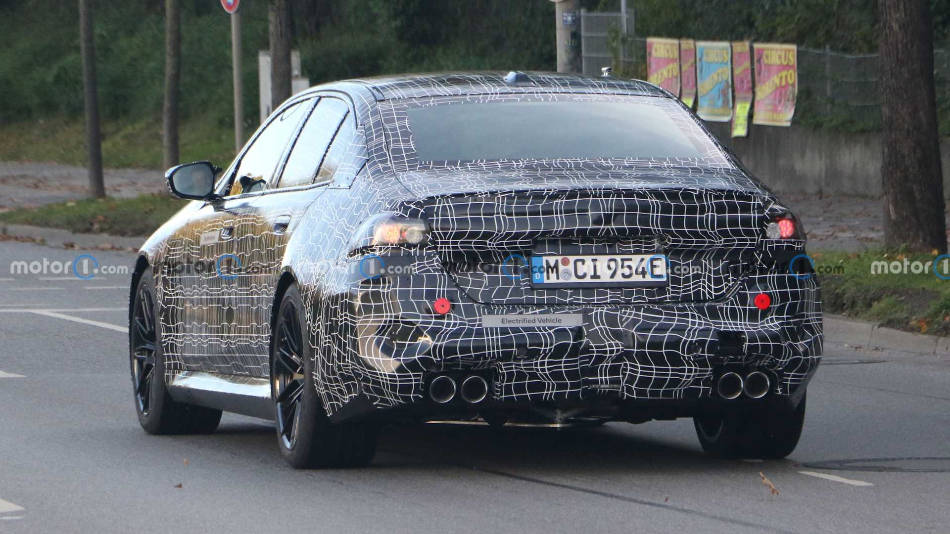 Spy pictures BMW M5 2024
