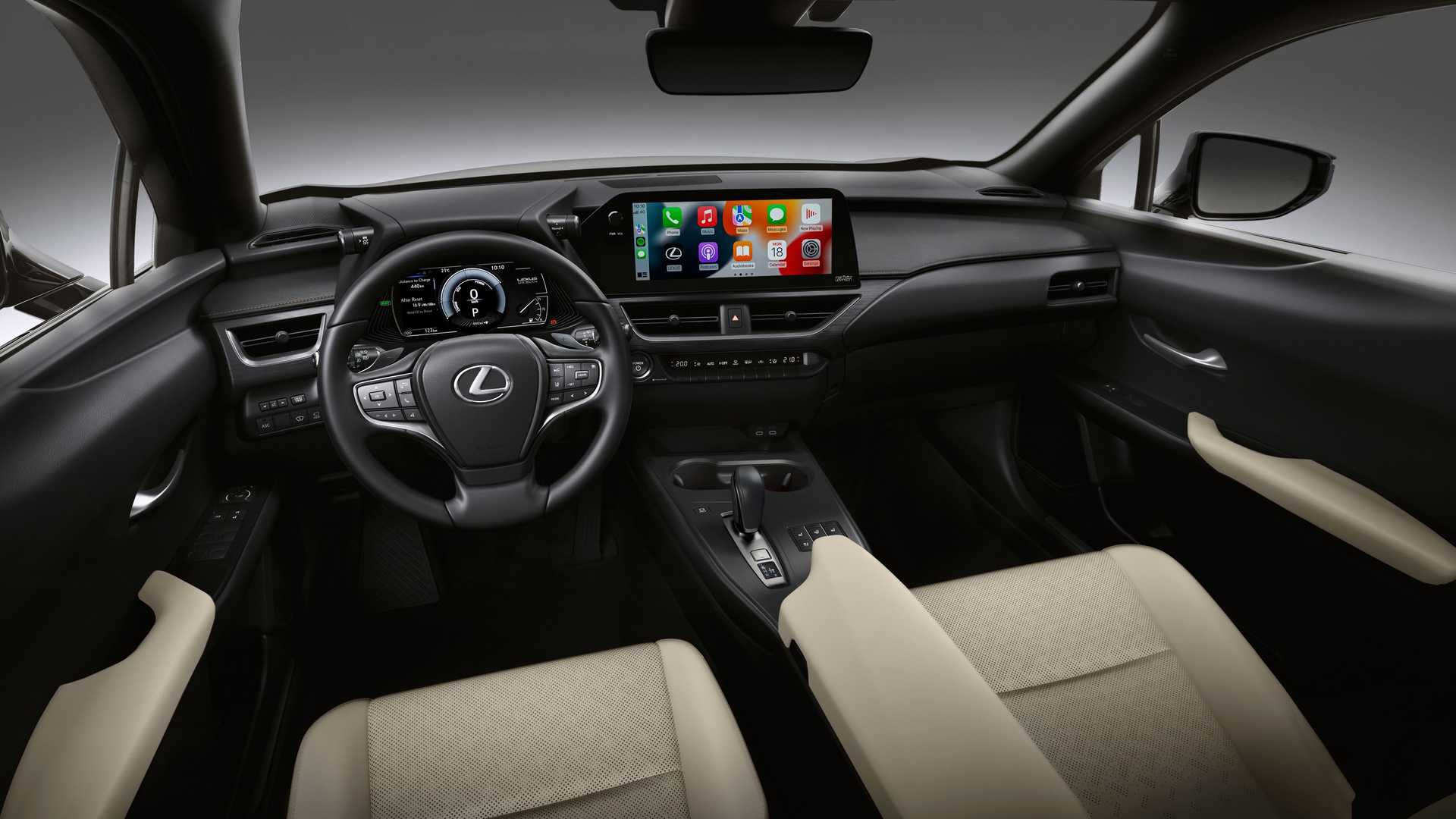 Interior Lexus UX 300e 2023