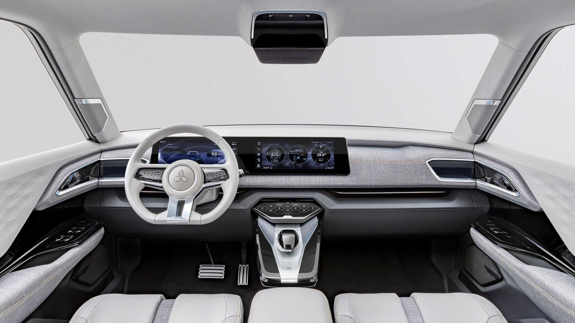 Interior del Mitsubishi XFC Concept