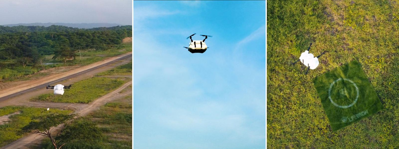 Los drones son un medio eficiente para realizar deliverys