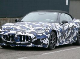 Maserati GranCabrio espiado por primera vez