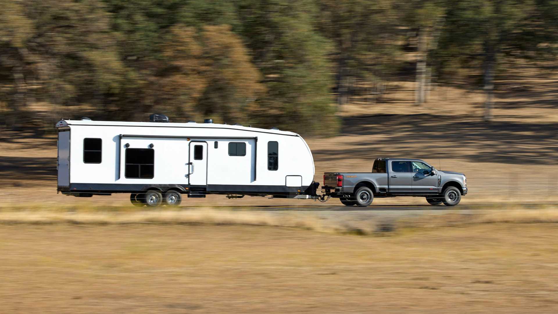 2023 Ford Super Duty Increased Towing Capacity