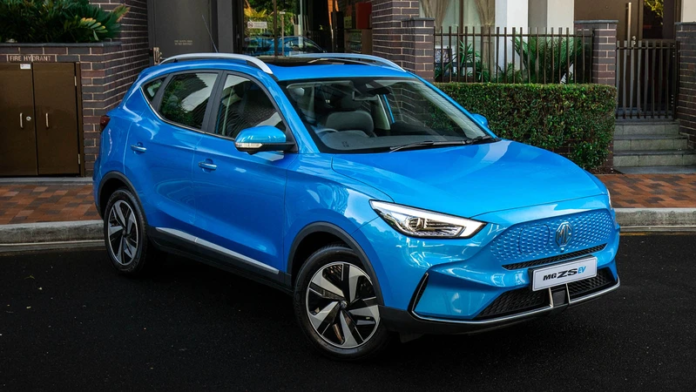 New Electric Facelift MG ZS 2023
