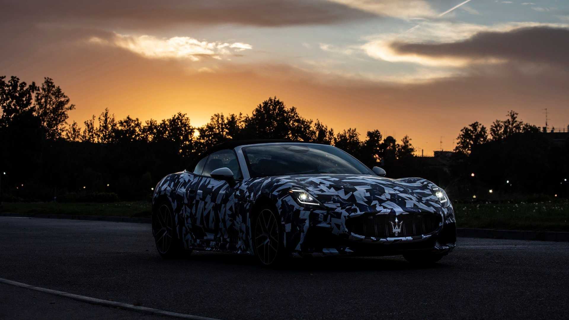 Primer adelanto oficial Maserati GranCabrio 2023