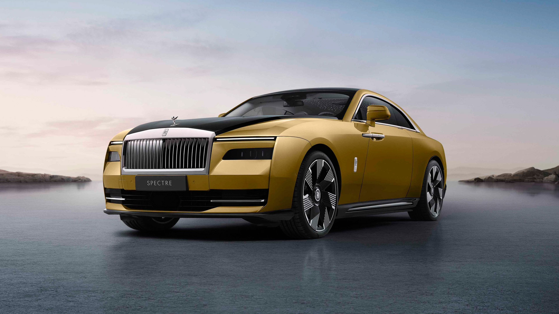 Rolls-Royce Spectre EV 2024 Cuarto frontal