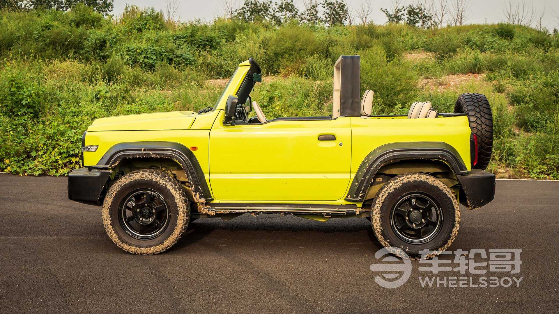 Suzuki Jimny convertible Perfíl