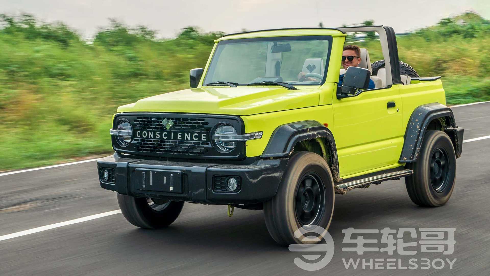 Suzuki Jimny convertible se vende en China