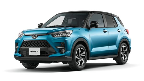 TOP 5 TOYOTA SUV AVAILABLE IN CHILE - Toyota Raize 2022