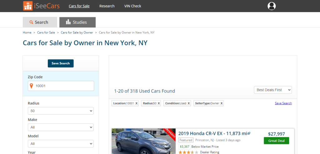 Venta De Carros En New York Por Personas Particulares