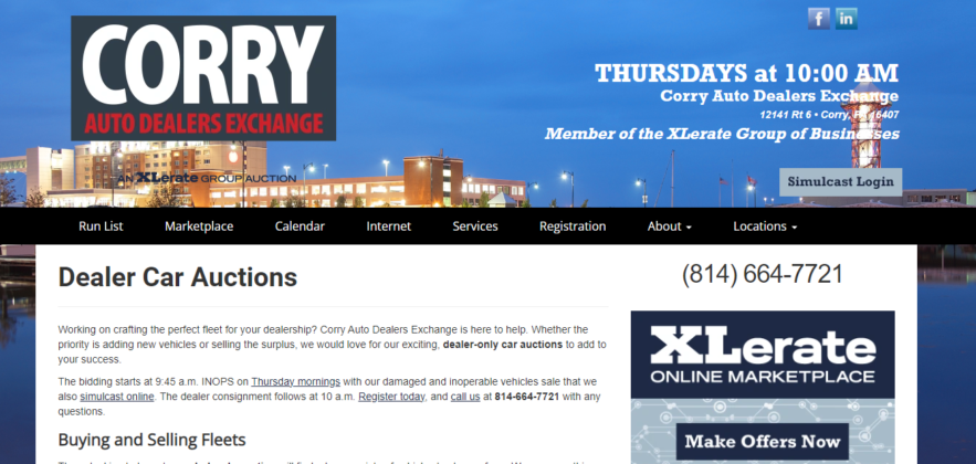 Corry Auto Dealers Exchangenull