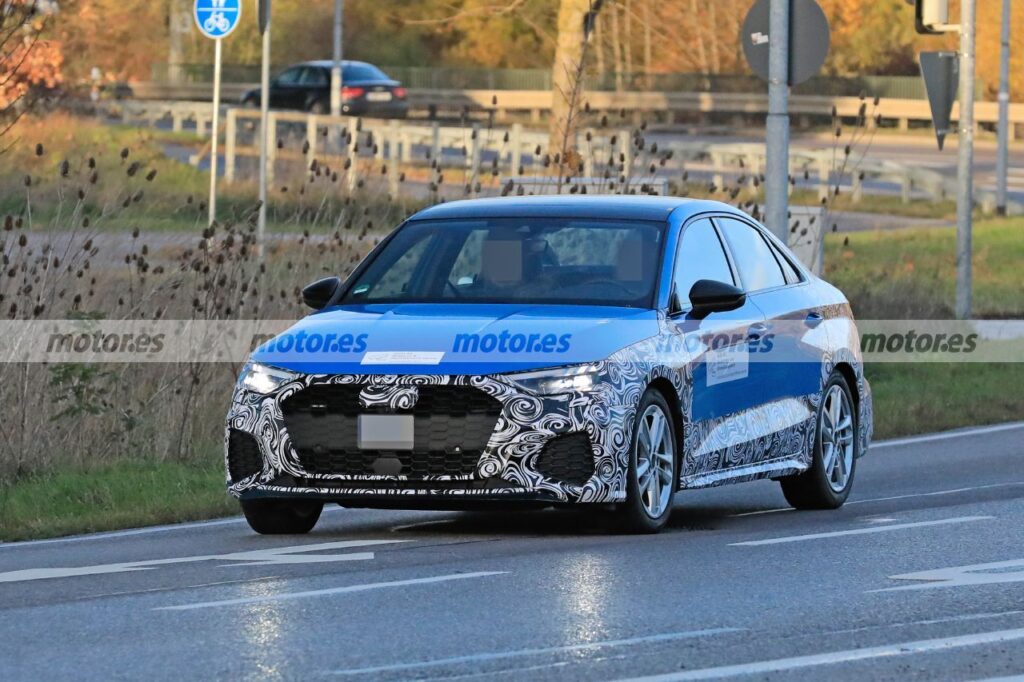 Audi A3 Sedán 2024 captado en las primeras pruebas en Europa Gossip