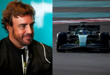 Alonso debutó con Aston Martin