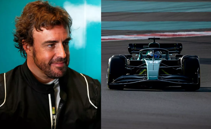 Alonso debutó con Aston Martin