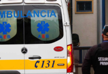 Brutal golpiza a conductor de ambulancia en Tomé