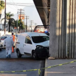 Conductor sufrió infarto mientras conducía