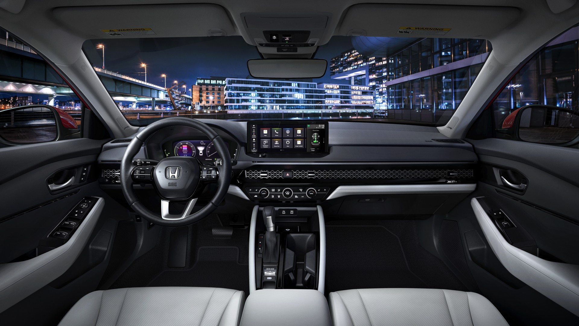 Interior del Honda Accord 2023