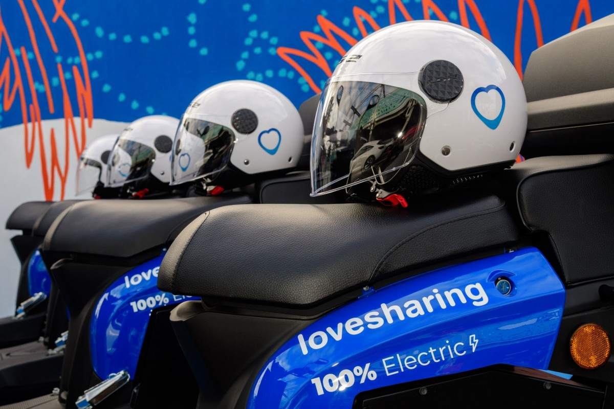 Las Motos eléctricas Lovesharing ya no estarán disponibles en Tenerife