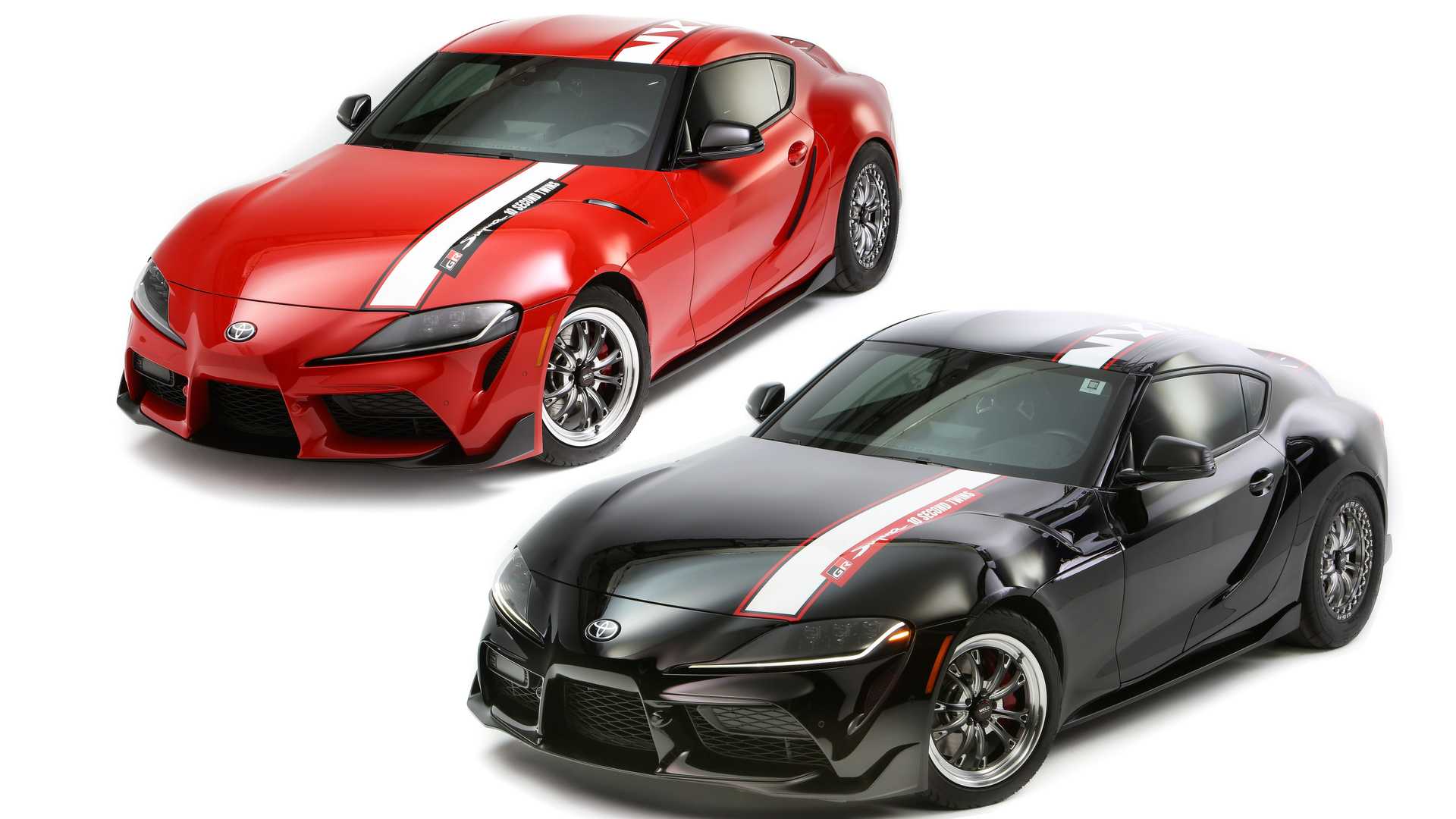 Toyota Unveils 620-Hp GR Supras at SEMA