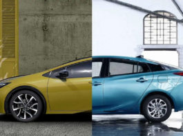 Toyota Prius 2023 cambios de generación comparativa