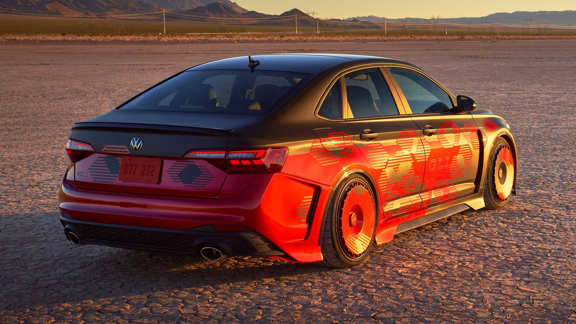 VW Jetta GLI Performance Concept Rear Quarter