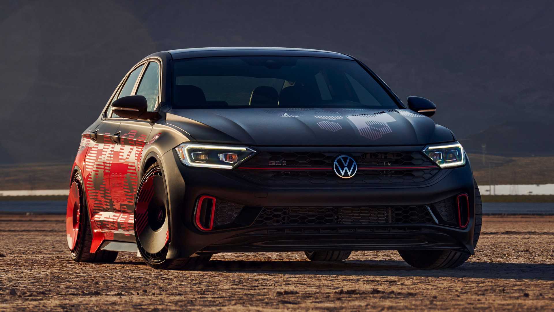 The VW Jetta GLI Performance Concept has 350 HP and a 6speed manual transmission (+ Images