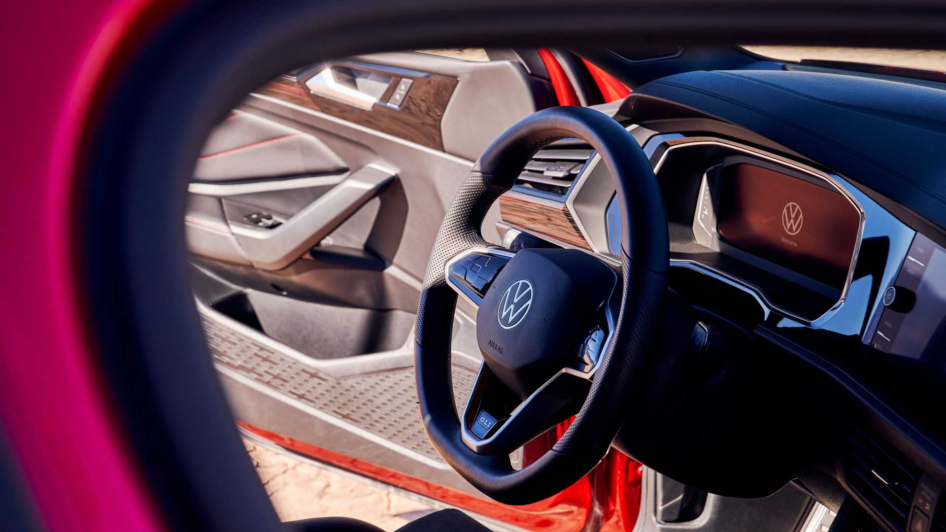 Jetta GLI Performance Concept steering wheel