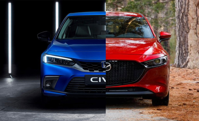 Civic 2023 VS Mazda3 2023
