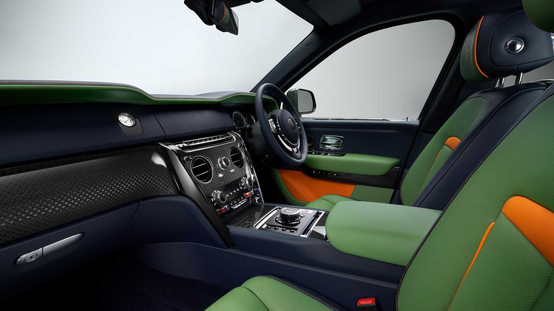 Interior Rolls-Royce Cullinan Inspired by Fashion