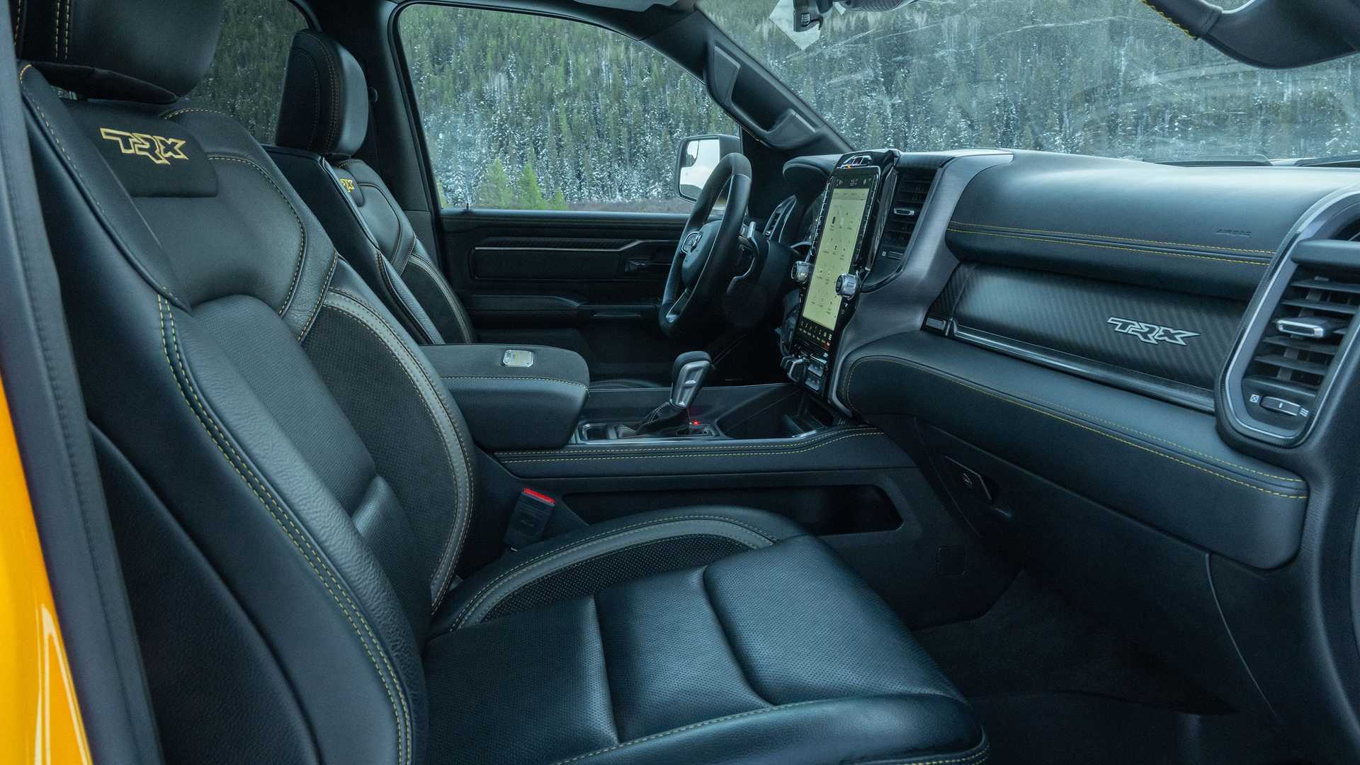 Interior de la Ram 1500 TRX Havoc Edition 2023