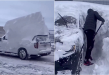 Jugadores de los Buffalo Bills encuentran autos enterrados en la nieve