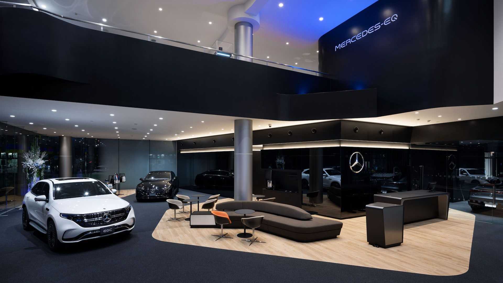 Mercedes primer concesionario para vehículos eléctricos