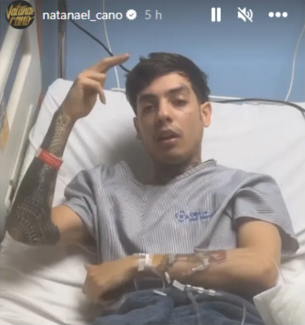 Natanael Cano envio mensaje tras su accidente en moto