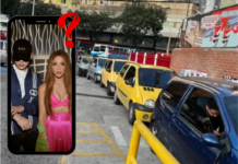 Efecto Shakira larga fila Renault Twingo en Caracas