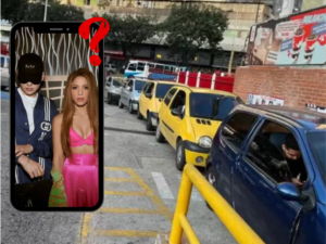 Efecto Shakira larga fila Renault Twingo en Caracas