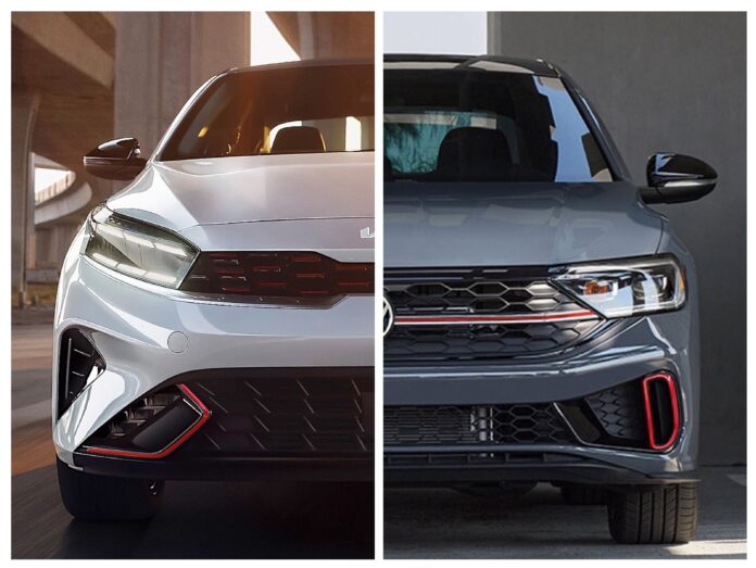 Forte 2023 vs Jetta 2023