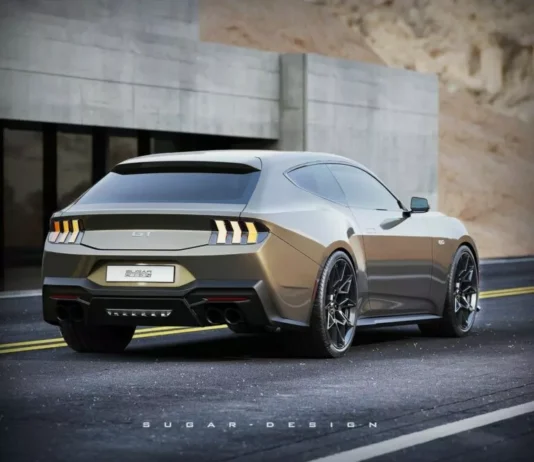 Render Ford Mustang Shooting Brake 2024