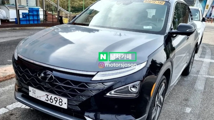 Spy images Hyundai Nexo 2024