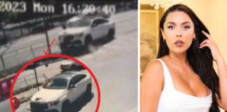 Video como Daniela Aránguizchocó su Mercedes-Benz