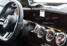 Imágenes espía interior del Mercedes-Benz EQB 2024