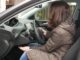 palanca debajo del volante