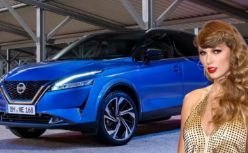 Mira la sorprendente colección de autos de Taylor Swift