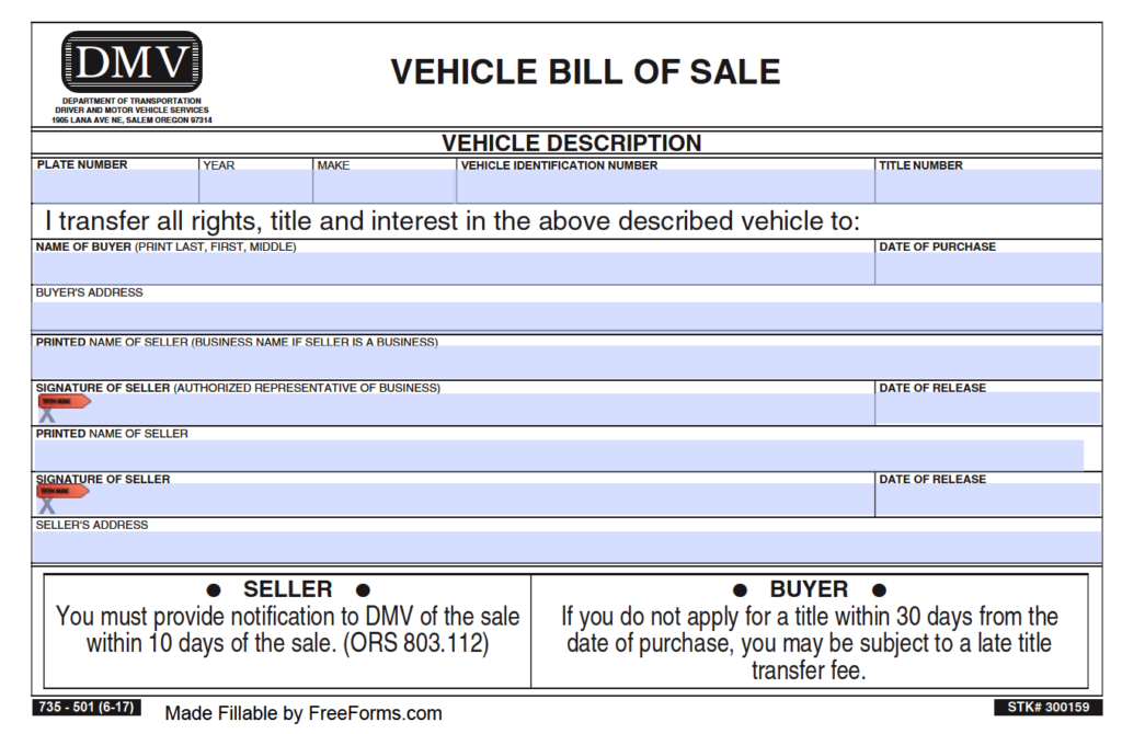 ¿qué Es Un Bill Of Sale Para Un Carro Y Cuando Debo Usarlo Gossip Vehiculos 